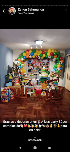 Decoraciónes A let's party