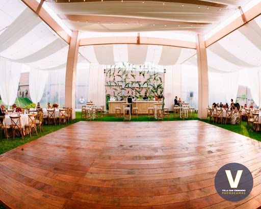 Villa San Fernando, espacio implementado para eventos